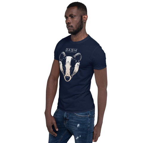 Dash London Animals & Rainforest Men's Short-Sleeve T-Shirt - Badger - Dash London