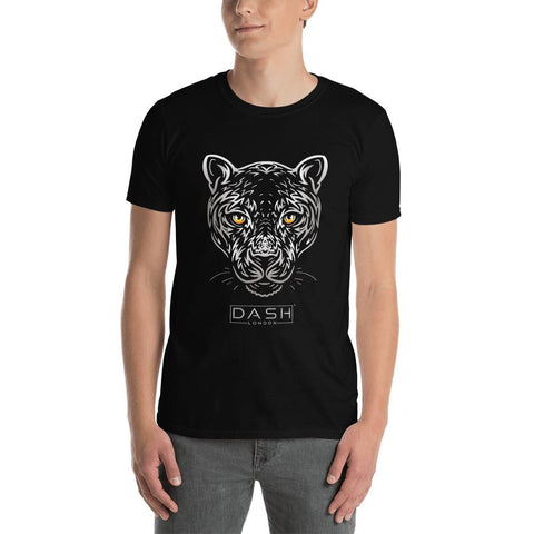 Dash London Animals & Rainforest Men's Short-Sleeve T-Shirt - Black Panther Original - Dash London