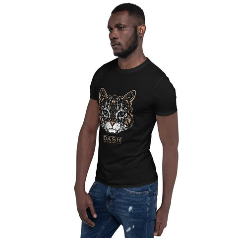 Dash London Animals & Rainforest Men's Short-Sleeve T-Shirt - Cat - Dash London