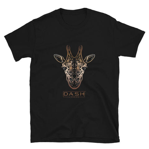 Dash London Animals & Rainforest Men's Short-Sleeve T-Shirt - Giraffe - Dash London