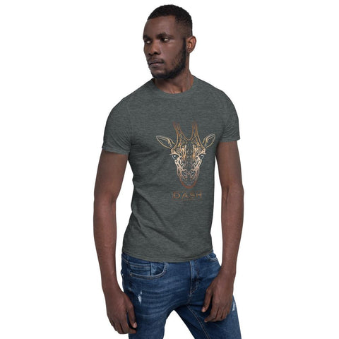 Dash London Animals & Rainforest Men's Short-Sleeve T-Shirt - Giraffe - Dash London