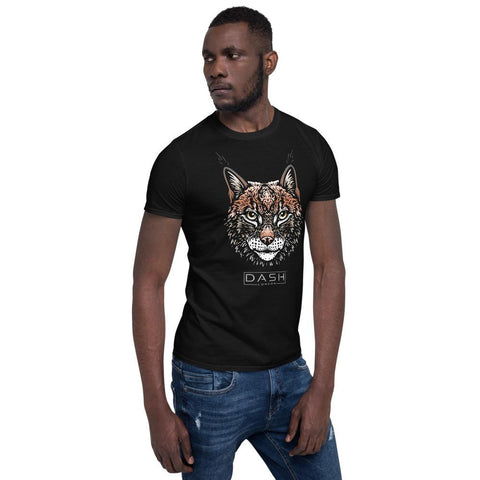 Dash London Animals & Rainforest Men's Short-Sleeve T-Shirt - Lynx - Dash London