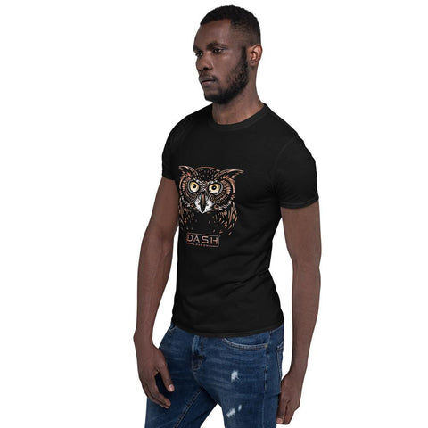 Dash London Animals & Rainforest Men's Short-Sleeve T-Shirt - Owl - Dash London