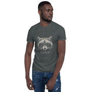 Dash London Animals & Rainforest Men's Short-Sleeve T-Shirt - Raccoon - Dash London