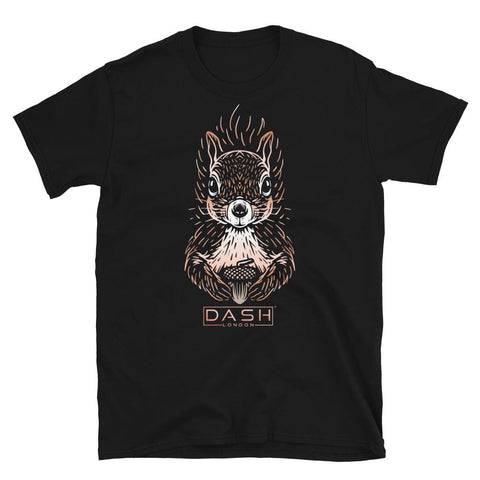 Dash London Animals & Rainforest Men's Short-Sleeve T-Shirt - Squirrel - Dash London