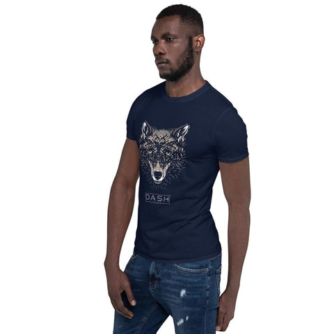 Dash London Animals & Rainforest Men's Short-Sleeve T-Shirt - Wolf - Dash London