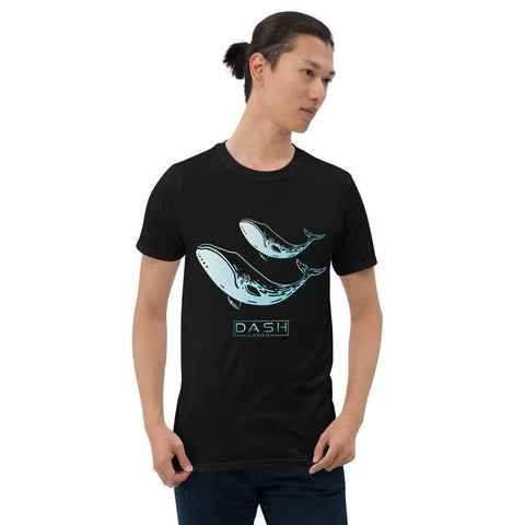 Dash London Arctic Life Men's Short-Sleeve T-Shirt - Bowhead Whale Family - Dash London