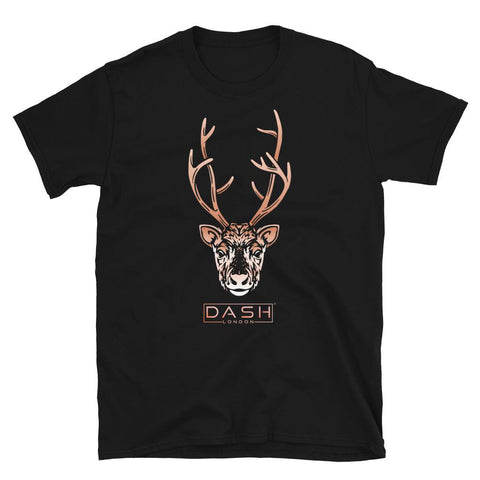 Dash London Arctic Life Men's Short-Sleeve T-Shirt - Reindeer - Dash London