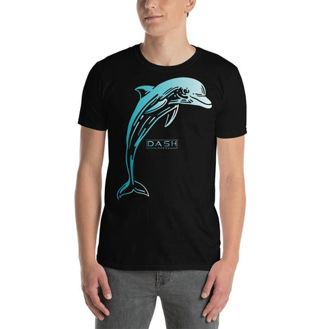 Dash London Sea Life Men's Short-Sleeve T-Shirt - Dolphin - Dash London