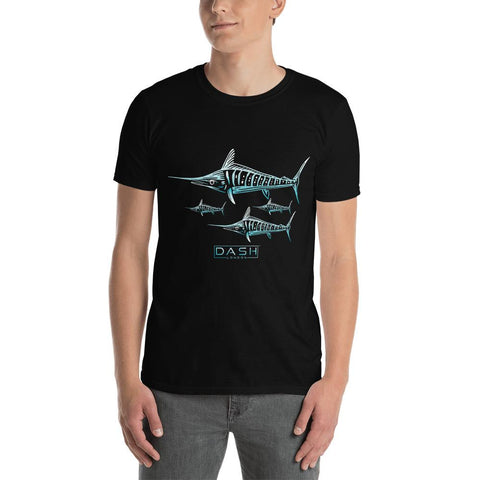 Dash London Sea Life Men's Short-Sleeve T-Shirt - Marlin - Dash London