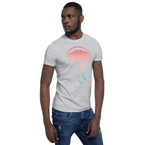 Dash London Sea Life Men's Short-Sleeve T-Shirt - Meduse - Dash London