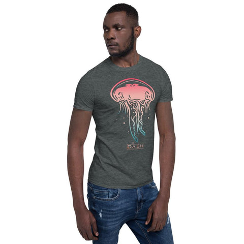 Dash London Sea Life Men's Short-Sleeve T-Shirt - Meduse - Dash London