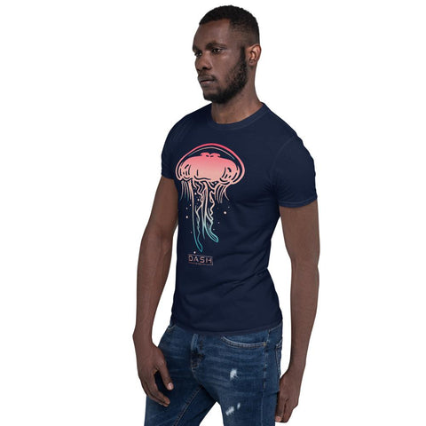 Dash London Sea Life Men's Short-Sleeve T-Shirt - Meduse - Dash London