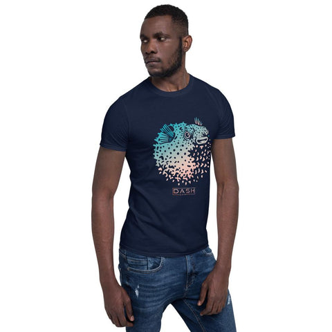 Dash London Sea Life Men's Short-Sleeve T-Shirt - Pufferfish - Dash London