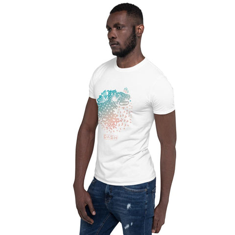 Dash London Sea Life Men's Short-Sleeve T-Shirt - Pufferfish - Dash London