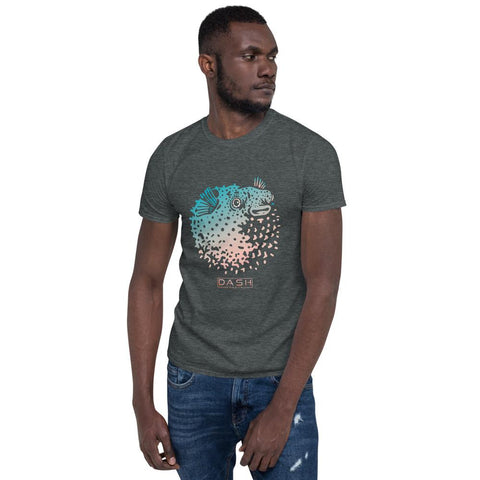 Dash London Sea Life Men's Short-Sleeve T-Shirt - Pufferfish - Dash London