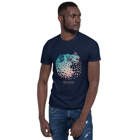 Dash London Sea Life Men's Short-Sleeve T-Shirt - Pufferfish - Dash London