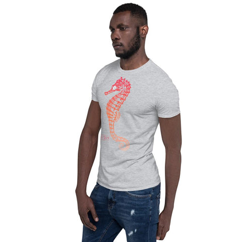 Dash London Sea Life Men's Short-Sleeve T-Shirt - Seahorse - Dash London