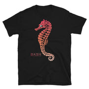 Dash London Sea Life Men's Short-Sleeve T-Shirt - Seahorse - Dash London