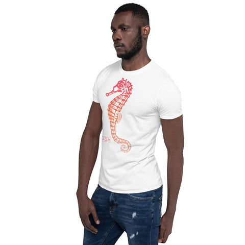 Dash London Sea Life Men's Short-Sleeve T-Shirt - Seahorse - Dash London