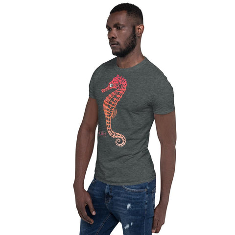 Dash London Sea Life Men's Short-Sleeve T-Shirt - Seahorse - Dash London