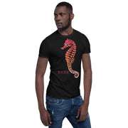 Dash London Sea Life Men's Short-Sleeve T-Shirt - Seahorse - Dash London