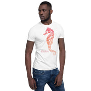 Dash London Sea Life Men's Short-Sleeve T-Shirt - Seahorse - Dash London
