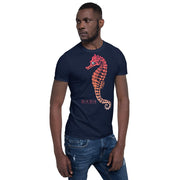 Dash London Sea Life Men's Short-Sleeve T-Shirt - Seahorse - Dash London