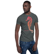 Dash London Sea Life Men's Short-Sleeve T-Shirt - Seahorse - Dash London