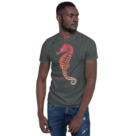 Dash London Sea Life Men's Short-Sleeve T-Shirt - Seahorse - Dash London