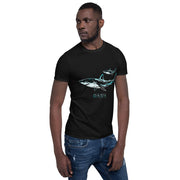 Dash London Sea Life Men's Short-Sleeve T-Shirt - Shark - Dash London