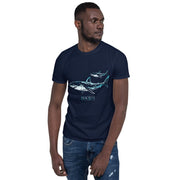 Dash London Sea Life Men's Short-Sleeve T-Shirt - Shark - Dash London
