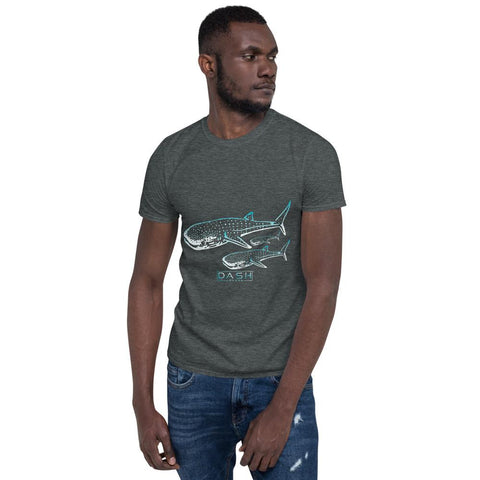 Dash London Sea Life Men's Short-Sleeve T-Shirt - Shark Whale - Dash London