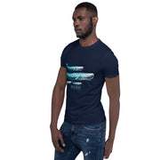 Dash London Sea Life Men's Short-Sleeve T-Shirt - Sperm Whale - Dash London