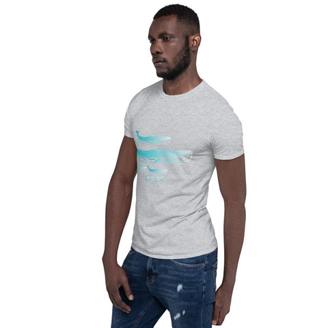 Dash London Sea Life Men's Short-Sleeve T-Shirt - Sperm Whale - Dash London