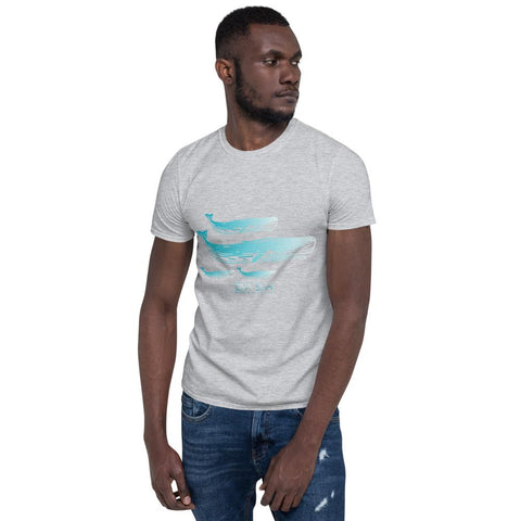 Dash London Sea Life Men's Short-Sleeve T-Shirt - Sperm Whale - Dash London