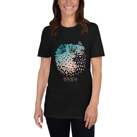 Dash London Sea Life Women's Short-Sleeve T-Shirt - Pufferfish - Dash London