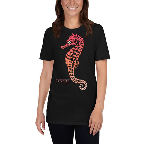 Dash London Sea Life Women's Short-Sleeve T-Shirt - Seahorse - Dash London