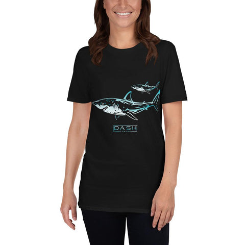 Dash London Sea Life Women's Short-Sleeve T-Shirt - Shark - Dash London