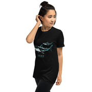 Dash London Sea Life Women's Short-Sleeve T-Shirt - Shark - Dash London