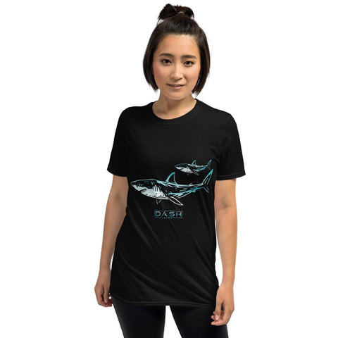 Dash London Sea Life Women's Short-Sleeve T-Shirt - Shark - Dash London
