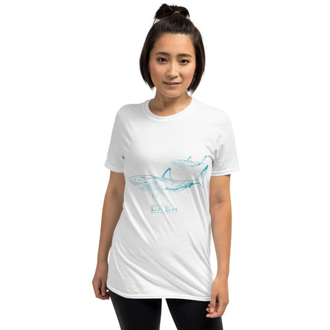 Dash London Sea Life Women's Short-Sleeve T-Shirt - Shark - Dash London