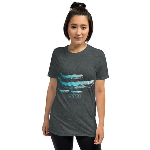 Dash London Sea Life Women's Short-Sleeve T-Shirt - Sperm Whale - Dash London